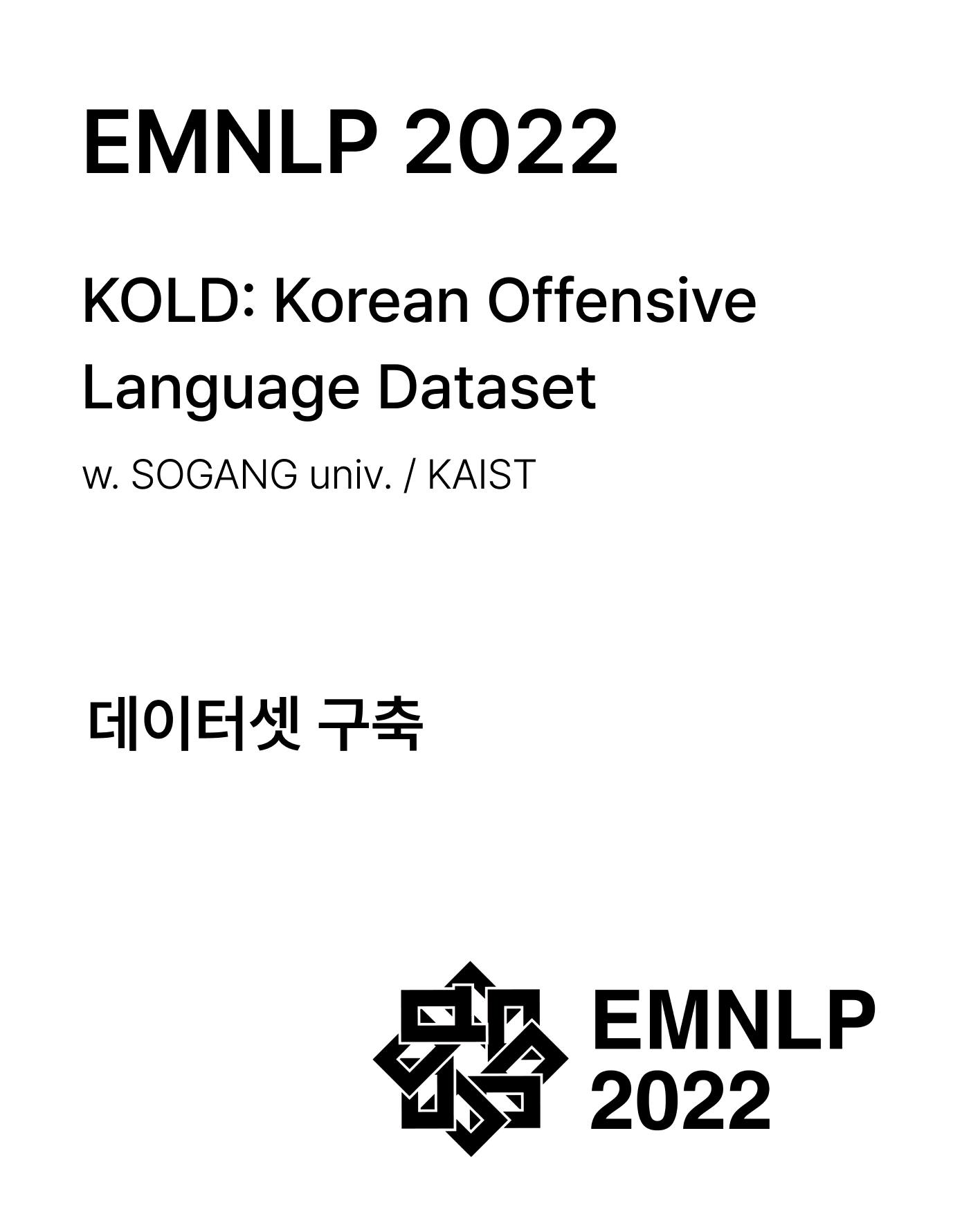KOLD: Korean Offensive Language Dataset