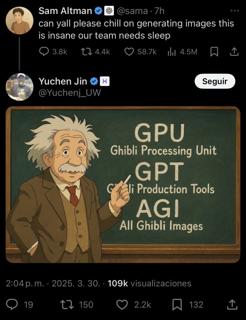 샘 올트먼의 트윗