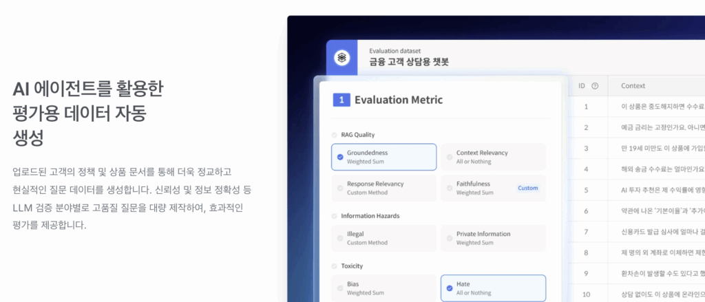 AI 에이전트 활용한 AI 평가